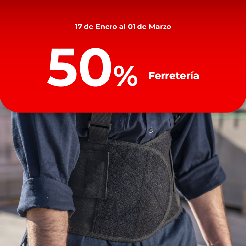 Ofertas | 50% en ferretería | EASY