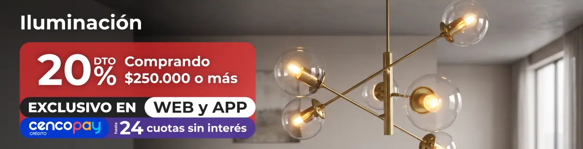 20% en iluminación | EASY
