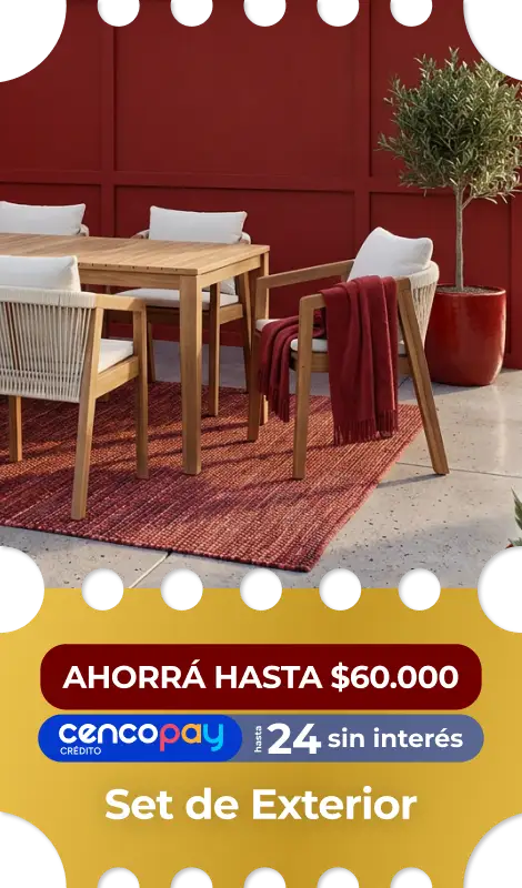 Cuponazo | Set de Exterior | EASY