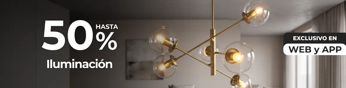 Renovar es Easy | Hasta 50% en iluminación | EASY