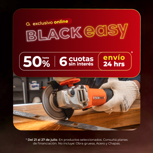 Black Easy | Hasta 50% en seleccionados | EASY