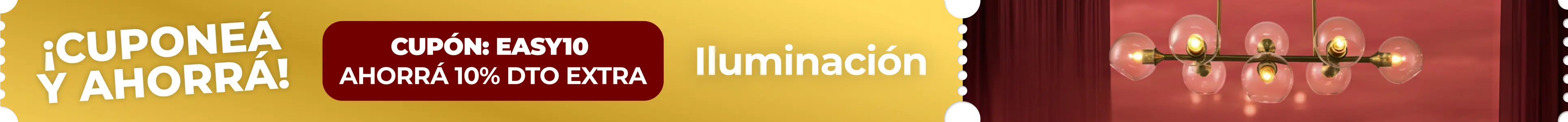 Cuponazo | Iluminación | EASY