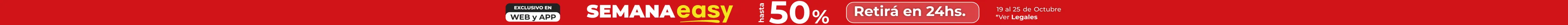 Hasta 50% en seleccionados | EASY