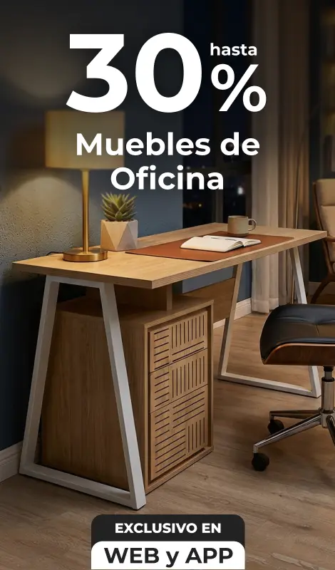 Solo x hoy | Hasta 30% en sillas,  escritorios y más | EASY