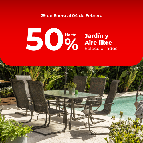 Ofertas | Hasta 50% en Jardín y aire libre | EASY