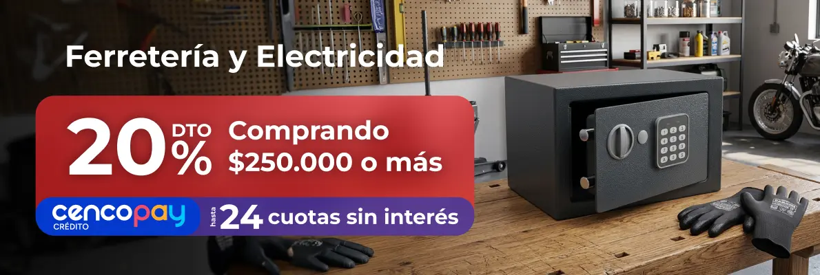 20% en Ferretería y electricidad | EASY