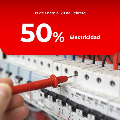 Ofertas | 50% en electricidad | EASY