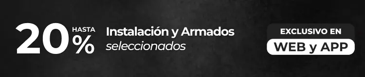 Hasta 20% en instalaciones | EASY
