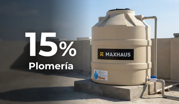 15% en Plomería | EASY