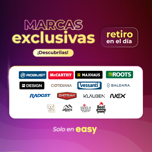 Cyber Monday | Marcas exclusivas para tus ideas ¡Descubrilas! | EASY