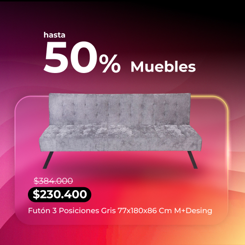 Cyber Monday | Hasta 50% en muebles | EASY