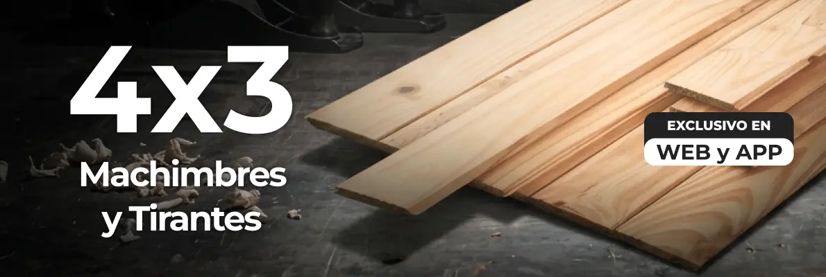 Black Easy | 4x3 en machimbres y tirantes | EASY