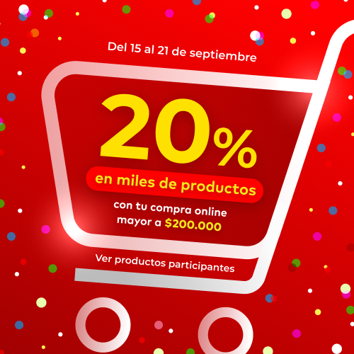 20% en tu compra online | EASY